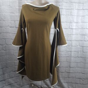 La Reyna Dress Womens Small Retro Cocktail Party Festival Special Occasion